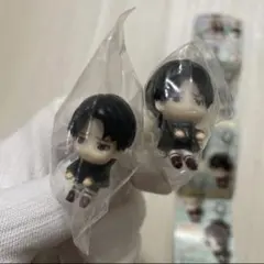 進撃の巨人 つまんでつなげてますこっと2 エレン リヴァイ3種 計15個