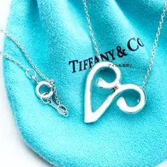 Tiffanyイニシャルu ネックレス希少美品 - メルカリ