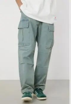 ロデオクラウンズワイドボウル　v/w cargo denimのサムネイル