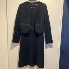 Social time ブラック ワンピーススーツ AOKI