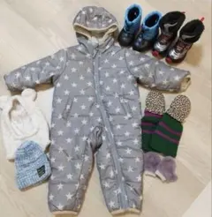 スキーウェア　スノーウェア　雪遊び　95サイズ