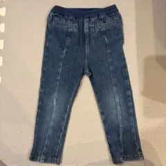 petit main スカラップポケット デニム 90