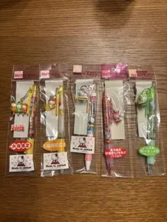 ご当地ハローキティ ボールペン　5本セット