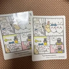 ちいかわココカラファインステッカー2枚