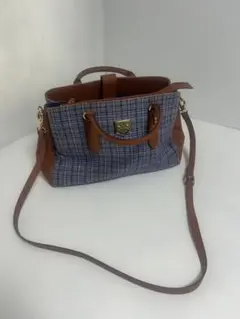 Samantha Vega チェック柄 2way ショルダーバッグ