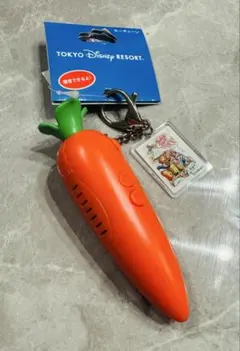 【新品未使用】ズートピア ディズニーリゾート にんじんキーホルダー