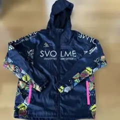 svolme フード付きウィンドブレーカー Sサイズ ネイビー