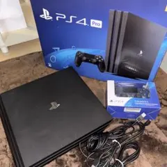 PlayStation 4 Pro 1TB 本体 ブラック コントローラー付き
