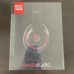 未開封Beats Studio 2ブラック有線ヘッドフォンのサムネイル