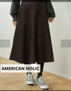 AMERICAN HOLIC コーデュロイスカート