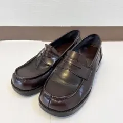 ハルタ HARUTA ローファー ダークブラウン レザー 23cm