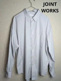 【JOINT WORKS】 長袖ビッグシルエットシャツのサムネイル