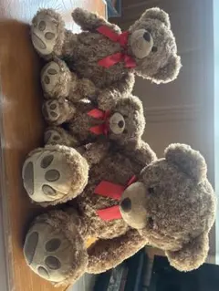 希少品！テディベア　ラージ、ミディアム、スモール3体セット