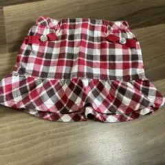 美品　GYMBOREE チェック柄スカート 3サイズ　インナーパンツ付きのサムネイル