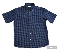 element of SIMPLE LIFE チェックシャツ L