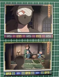 忍たま　トレーディングカード　全員出動の段　2枚セット