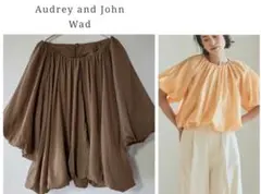 AUDREY & JOHN WAD バルーンスリーブブラウスのサムネイル