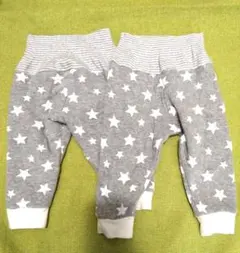 ベビー　スペアパンツ　ズボン　パジャマ　下　80　腹巻き　セット　キルトパジャマ