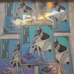 名探偵コナン 怪盗キッド オーロラアクリルスタンド 5個セット