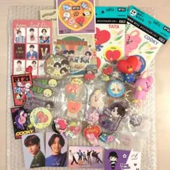 BTSまとめ売り BT21 ステッカー キーホルダー等32点セット