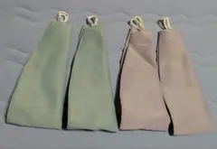 カーテンタッセル 4本セット ミントグリーン ラベンダー