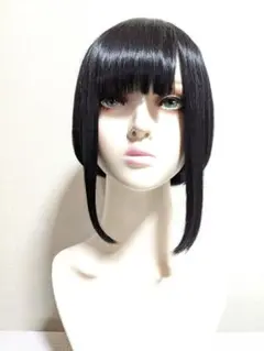 ✡longサイドボブ ウィッグ✡地雷 Black