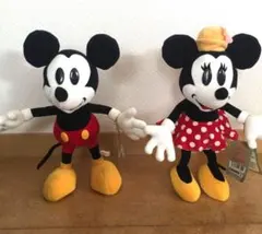 レア☆ヤングエポック☆ディズニー☆アンティークドールシリーズ☆ミッキー・ミニー