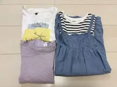 セラフ　キッズ服 Tシャツ キャミソール セット 110cm