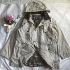버버리 노바 체크 XL 라이너 포함 푸드 코트 마운틴 파커