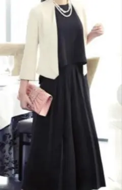 50%オフ　アイボリー系　ジャケット　フォーマル　セレモニー　結婚式　入学式