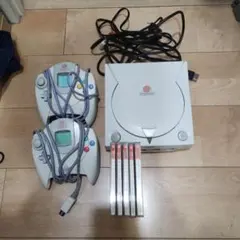 ドリームキャスト 本体 コントローラー2台 ソフト5本セット