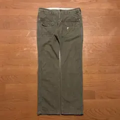 90s 00s dickies bush pants ダック生地 L MOSS