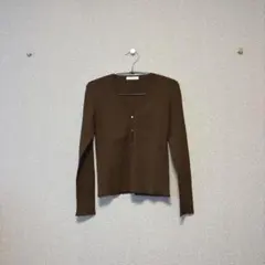 ［NEW YORKER］カーディガン(M)/毛使用✨ シンプル