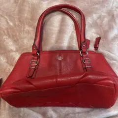 【激レア】【COACH】コーチ マディソン ミニバッグ 赤 レザー