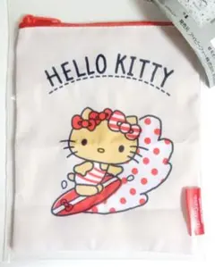 ハローキティsummer days ポーチコレクション縦長ポーチ