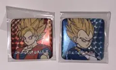 ドラゴンボール 孫悟空 ベジータ 缶バッジ ジャンプショップ 20th