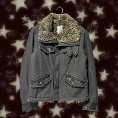 00s フライトファージャケット y2k グランジ ミリタリー