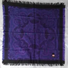 スカーフ  ウール100％ (92×89㎝)
