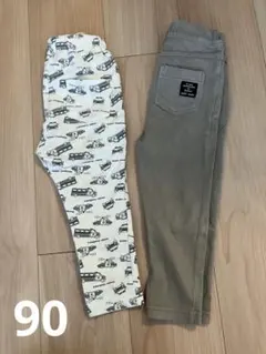 90サイズ レギンス 2枚セット