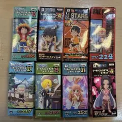 ワールドコレクタブルフィギュア　8個セット　ワンピースバラ売り可未開封新品のサムネイル