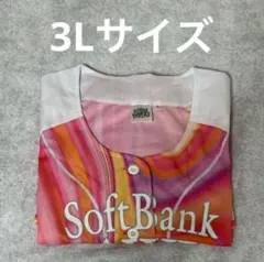SoftBank Hawks ユニフォーム 3Lサイズ ピンク