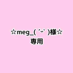 meg_( ˊᵕˋ )様 リクエスト 2点 まとめ商品