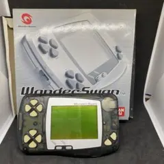 WonderSwan 本体 クリアブラック 箱付き