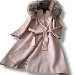 MaxMara】フォックスファー ロングコート 黒 Mサイズ 銀タグ - メルカリ