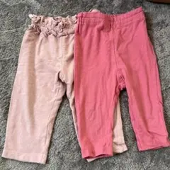 80センチ　女の子　ボトムス 2点セット