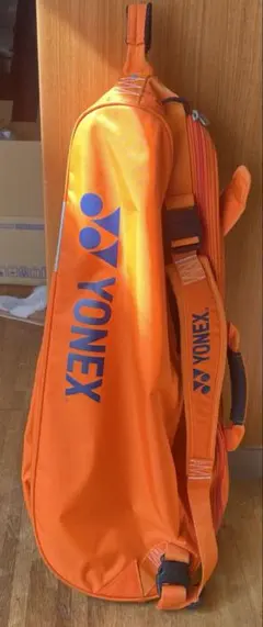 YONEX オレンジ ラケットバッグ