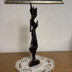 アジアン雑貨　置き物　インドネシア　バリ島　インテリア　木彫り　オブジェ