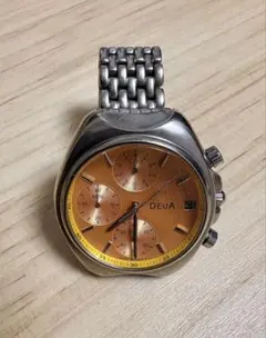 SEIKO ALBA DEUA メンズ腕時計 オレンジ