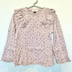 【極美品】セラフ　花柄トップス　100cm