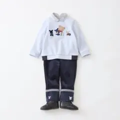 ファミリア トレーナー＆パンツセット 90cm 新品タグ付き familiar